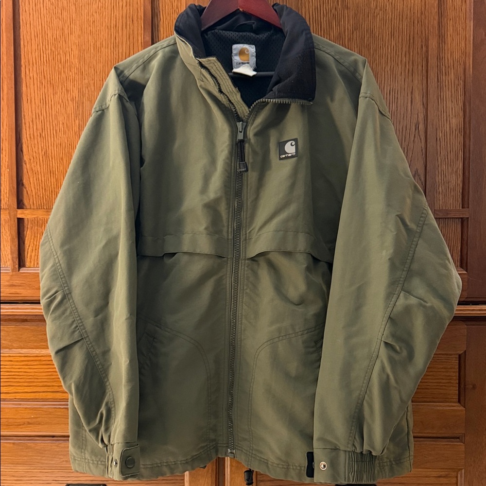 VTG Carhartt SoftShell Technical Jacket Rain Defe… - image 1